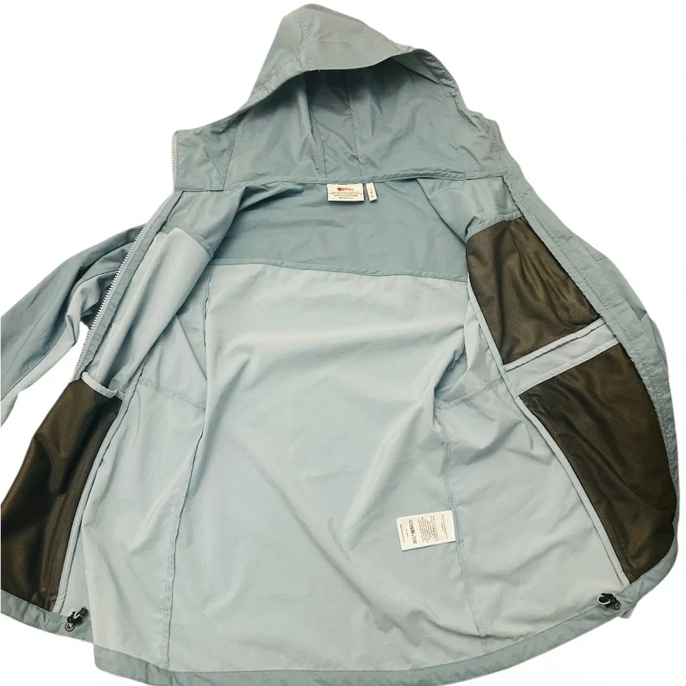 Fjallraven Women's Abisko Midsummer Jacket Light Blue Medium - Picture 6 of 12